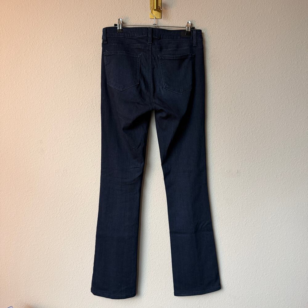 PAIGE Manhattan Bootcut Jeans in Kolbie Dark Wash Size 29 - Picture 3 of 6